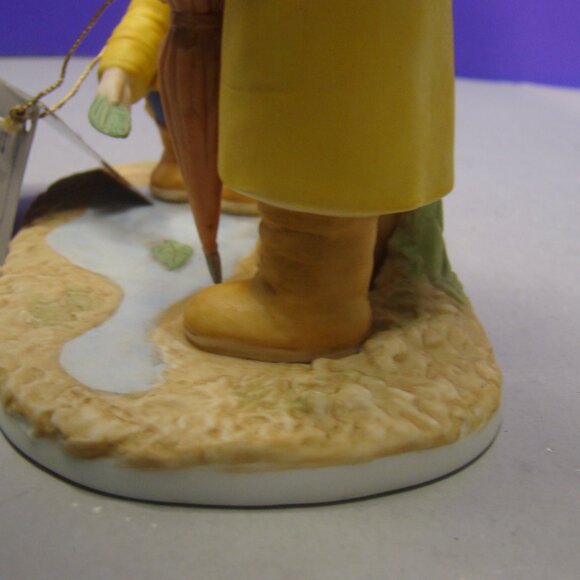 Home Interiors Denim Days Puddle Jumpers Figurine 1999 #88013-99 - Picture 11 of 16